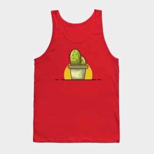 cactus sunset Tank Top